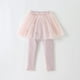 thumbnail image 2 of Odeerbi 9M-6Y Niñas Leggings Con Falda Tul Tutú Pantalones Falda de Gasa de Dos Piezas Pantalones Casual Cómodo Leggings, 2 of 4