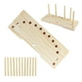 thumbnail image 1 of SHAGUOZHOU Bow Making Tool For Ribbon Maker Bow Ribbon Decorative Tool Adjustable With Board Sticks Bow Making Tool For Ribbon Wreath Bow Making Maker For Making Bows, 1 of 4