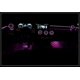 thumbnail image 2 of For Mercedes C Class W205 C200 C180 Turbine Air Vent LED Air Condition Vent with Ambient Light Air Vent Ambient Lighting-rear air vent-3 colors, 2 of 5