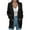 B-Black, variant on Wyobmus Women's Open Front Cardigan Sweaters Fall Button Down Cable Knit Loose Soft Long Sleeve Outerwear Coats A-Olive Green