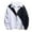 White, variant on IROINNID Men's Denim Jacket Turndown Lapel Long Sleeve Contrast Color Casual Fall/Winter Plus Size Fashion Jacket