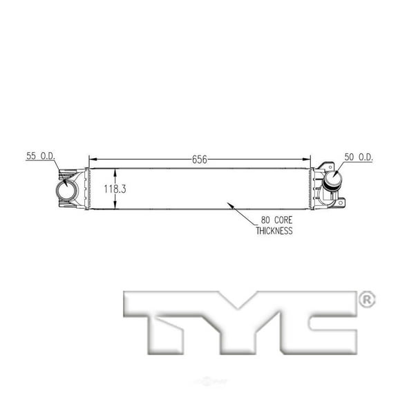 TYC 18027 Intercooler