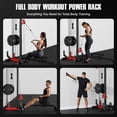 thumbnail image 2 of Cable Crossover Machine,Lat Pull Down Machine for Home Gym, Wall Mounted Cable Machine with 16 Adjustable Positions,LAT Tower with Cable Row Attachment, 2 of 10
