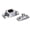 Mediuum short, variant on Alloy Rustproof Door Catches Holder Stopper with Anti Collision Buffer for Impacts Protections During Door Operate