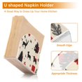 thumbnail image 5 of Yayeee Napkin Holder for Table Kitchen Paper Tissue Organization, Christmas Forest, 5 of 8