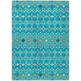 thumbnail image 2 of Addison Rugs Chantille Indoor/Outdoor Transitional Southwest Teal Washable Rectangle Rug, 2'6" x 3'10", 2 of 6