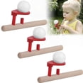 thumbnail image 2 of Fybida Juego de Pelota Flotante Madera no tóxica Resistente al Desgaste Bolas flotantes de Tubo de s ara Promover la comunicación Entre Juguete de bola Spptty productos de maternidad, 2 of 6
