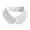 White, variant on Breathable Detachable Lace Collar Quick Attachment Accessory For Blouses