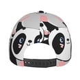 thumbnail image 6 of Balery Panda Cute Pink Hearts Baseball Cap For Women Men,Adjustable Size For Running Workouts And Outdoor Activities All Seasons, 6 of 9