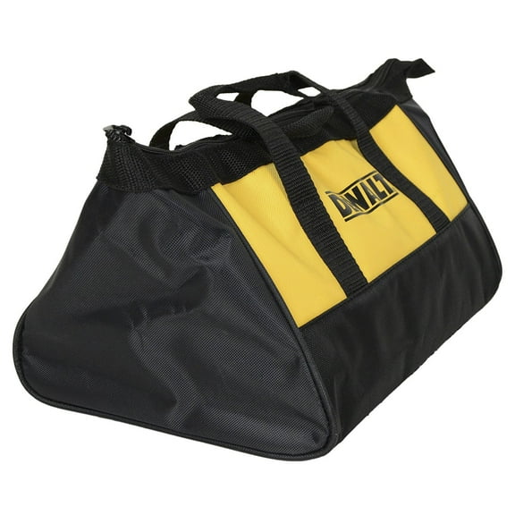 Open Box DEWALT 12" SOFT MINI TOOL BAG BLACK/YELLOW