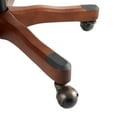 thumbnail image 3 of Linon Sinclair High Back Office Chair with Adjustable Height & Swivel, 275 lb. Capacity, Natural, 3 of 10