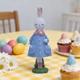 thumbnail image 1 of Easter Resin Rabbit Ornament,High-Hardness Waterproof Material,Realistic Stereoscopic Modeling,Low-Maintenance Design,For Home Living Room Study Bedroom Garden Tabletop Decoration, 1 of 6