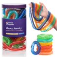 thumbnail image 1 of Suministros especiales de Chewy Jewelry, translúcidos, paquete de 16 para niños, 1 of 9