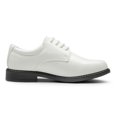 thumbnail image 3 of Zapatos Oxford para Niños Bruno Marc Blancos con Cordones Talla 5, 3 of 9