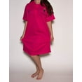 thumbnail image 4 of Ladies Ultra Cotton Active Perfect Regular-Fit Short-Sleeve Crewneck Sleepwear Shirt, 4 of 5