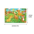 thumbnail image 3 of Darzheoy Puzzles for Kids Ages 3-5, 30 Piece Dinosaur Wooden Puzzles for Toddlers Learning Puzzles Boys and Girls for 3 4 5 6 Years Old, 3 of 5