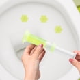 thumbnail image 4 of Gel Limpiador De Baños Ambientador de baño con fragancia de flores en gel para desodorización de inodoros (cian) Sywqhk Libre de BPA, 4 of 5