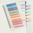 thumbnail image 3 of LNGOOR 200 Sheets Of 1 Type PET Sticky Notes  European Retro Color Index Tabs  Labels  Morandi Colors  Categorizing Tabs  Japanese And Korean Students Stationery Sticky Notes  Office Supp, 3 of 6