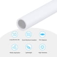 thumbnail image 3 of Tubo redondo rígido de PVC Uxcell 6mm ID 8mm OD 8" de longitud blanco de alto impacto para tuberías de agua, manualidades, fundas de cables, 3 of 6