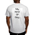 thumbnail image 2 of CafePress - GSD My Kind Of Dog Ash Grey T Shirt - Men's Classic Graphic T-Shirt, 2 of 5