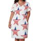 thumbnail image 3 of Make America Shine Again Star Bandera Americana Día de la Independencia Vestido suelto con bolsillo Vestidos de mujer Vestido largo de mujer, 3 of 7
