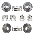 thumbnail image 1 of Transit Auto Front Rear Disc Brake Caliper Rotors and Ceramic Pads Kit (10Pc) for Car Acura CSX KC8-102843N, 1 of 9