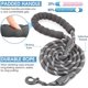 thumbnail image 2 of Dog Leash with Comfortable Padded Handle and Highly Reflective Threads for Small Medium and Large Dogs (6FT-1/2', Black), 2 of 4