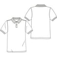 thumbnail image 3 of Classroom School Uniforms Toddler Short Sleeve Pique Polo CR832D, 2T, SS Hunter Green, 3 of 3
