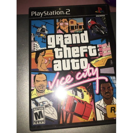Grand Theft Auto: Vice City PS2 Complete (Sony PlayStation 2,