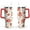 Red-17, variant on 40oz Pioneer Tumbler with Handle Lid and Straw,Colorful Floral Tumblers Gifts for Women Girls Men Adults（Light-blue）