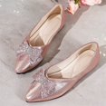 thumbnail image 6 of Domzle Flats for Women Pointed Toe Fashion Wedding Shoes Work Casual Slip-On Dress Shoes Women Comfortable Dressy Flat Pink, 6 of 8