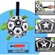 thumbnail image 4 of Juguete para Perros FRANCISCO Balón de Fútbol Estrellas con Pestañas de Agarre Duradero Interactivo, 4 of 7