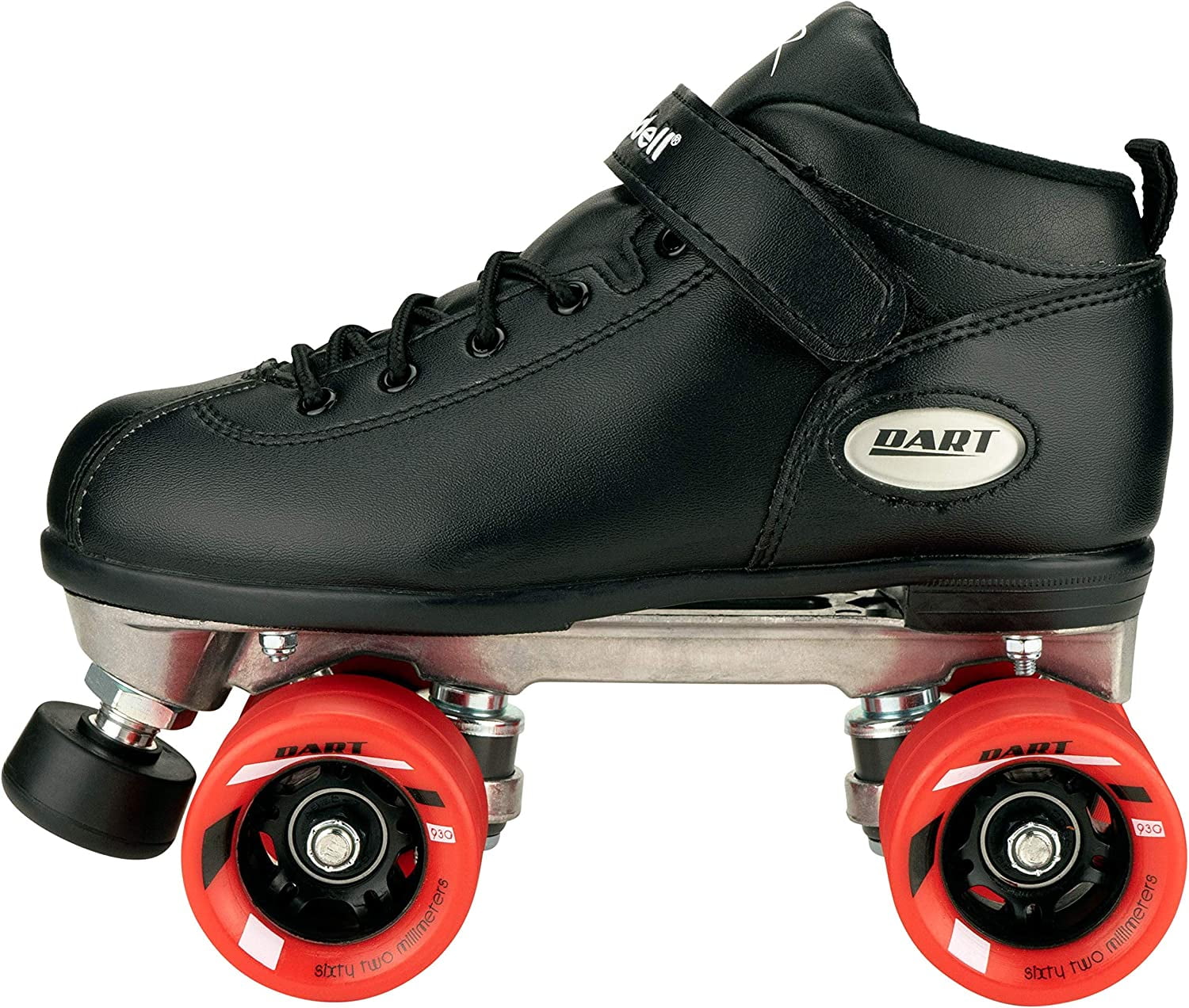 Riedell Dart Black Quad Speed Skates
