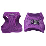 Downtown Pet Supply No Pull, Step in Adjustable Dog Harness with Padded Vest, Easy to Put on Small, Medium and Large Dogs (Purple, L)
