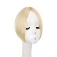 thumbnail image 1 of Synthetic Hairpiece Bangs Clip In One Piece Hair Extension Woman Topper Hair: G9A6, 1 of 8