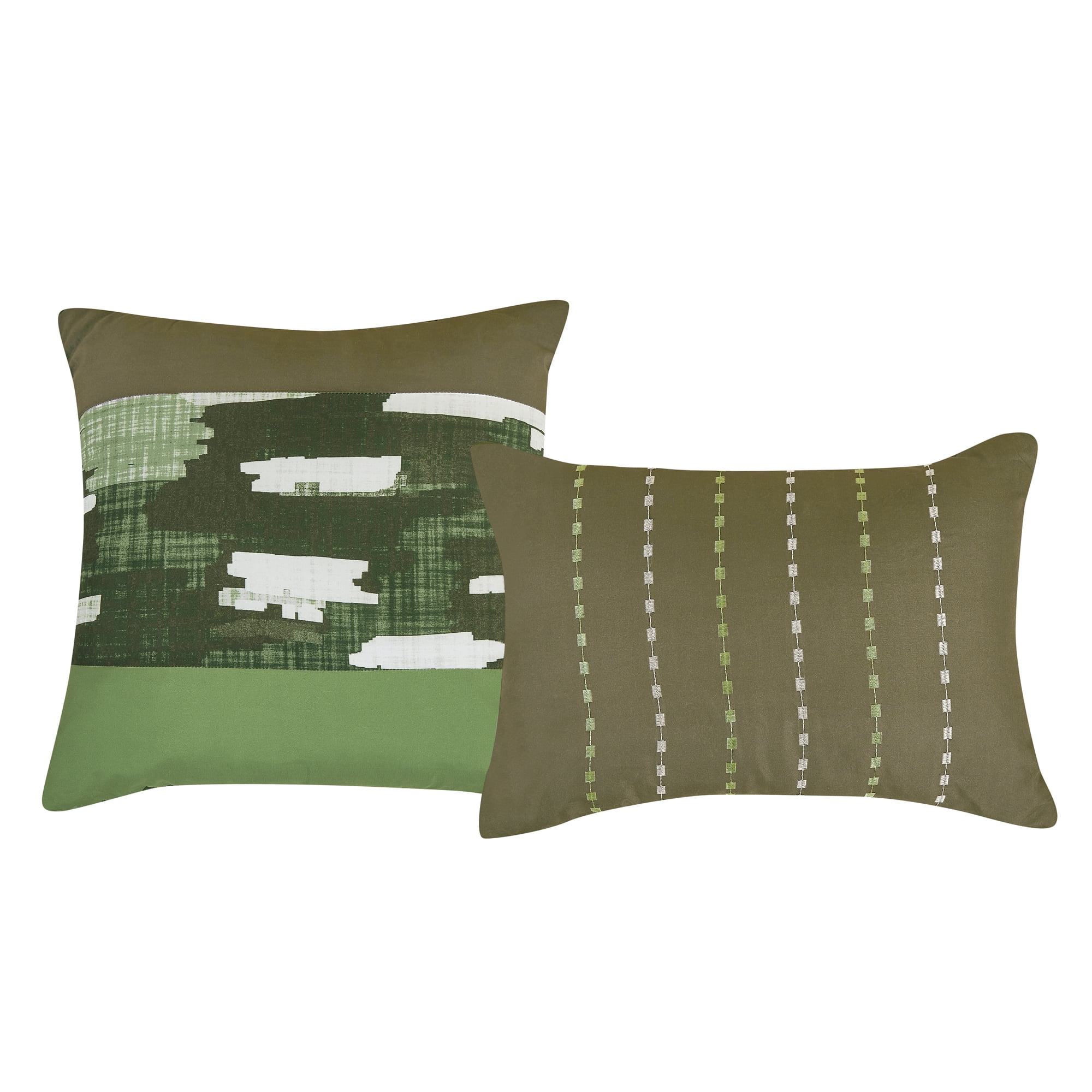 EvJk Luxury 9-Piece Comforter Set – Cozy Quilted Print Design, Queen