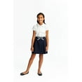 thumbnail image 3 of French Toast Girls' Bow Front Scooter Skirt - navy, 18 (Big Girls), 3 of 5