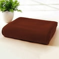 thumbnail image 2 of Deyuer Bathroom Kitchen Supplies Car Wash Microfiber Towel Hand Face Shower Washcloth,Brown, 2 of 8