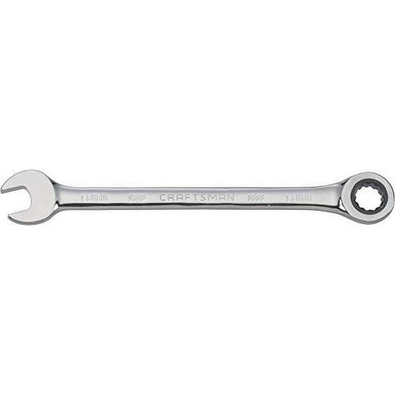 CRAFTSMAN Ratcheting Wrench, Metric, 14mm, 72-Tooth, 12-Point (CMMT42572)