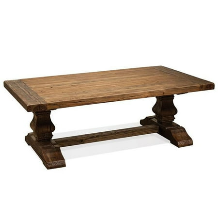 Riverside Furniture Hawthorne Coffee Table in Barnwood