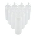 thumbnail image 1 of 340ml 10pcs / Set Plastic Condiment Dispenser for Sauce Oil Cream Vineger (White), 1 of 14