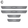 thumbnail image 1 of 2/4Pcs Personalized Bingcar Led Door Sill Pro Car Door Sill Plate LED Light S7T1, 1 of 1