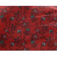thumbnail image 4 of oneOone Georgette Viscose Fabric Leaves & Floral Block Print Fabric By Yard 42 Inch Wide, 4 of 5