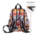 thumbnail image 5 of FORMRS School Backpack with Front Zippered Pocket 12" Student Travel Daypack, Colorful Flowers Pattern, 5 of 6