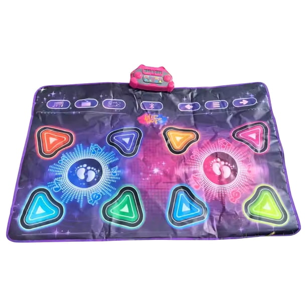 Tapis De Danse Double LED Avec Bluetooth, HD 1080p, Pour Enfants Et Adultes !