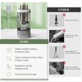thumbnail image 3 of Electric Makeup Brush Cleaner Machine Automatic Makeup Brush Washer, 3 of 5