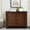Light Espresso, variant on 40" Foyer Table with Zinc Alloy Handles / Convenient Cabinet Access