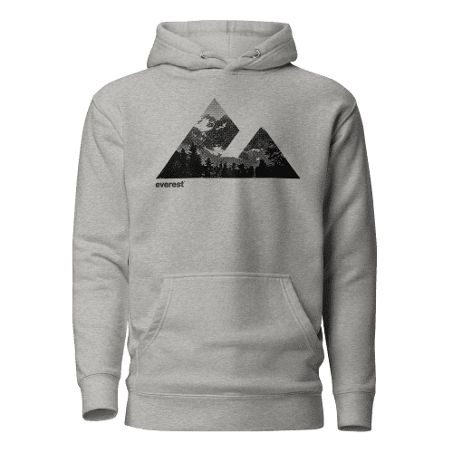 Everest Mountain Logo Hoodie - Forest Edition