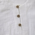 thumbnail image 3 of Minymo Long-Sleeve Shirt - White (12 Months), 3 of 3