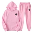 thumbnail image 4 of Tiijoy Little Boys Outfits Coconut Tree Print Pullover Hoodie Sweatpants Set, Sizes 2-13, 4 of 4